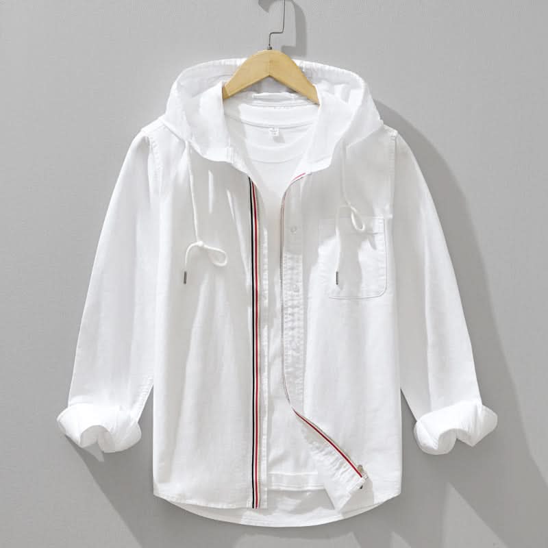 CASA LINEN HOODIE