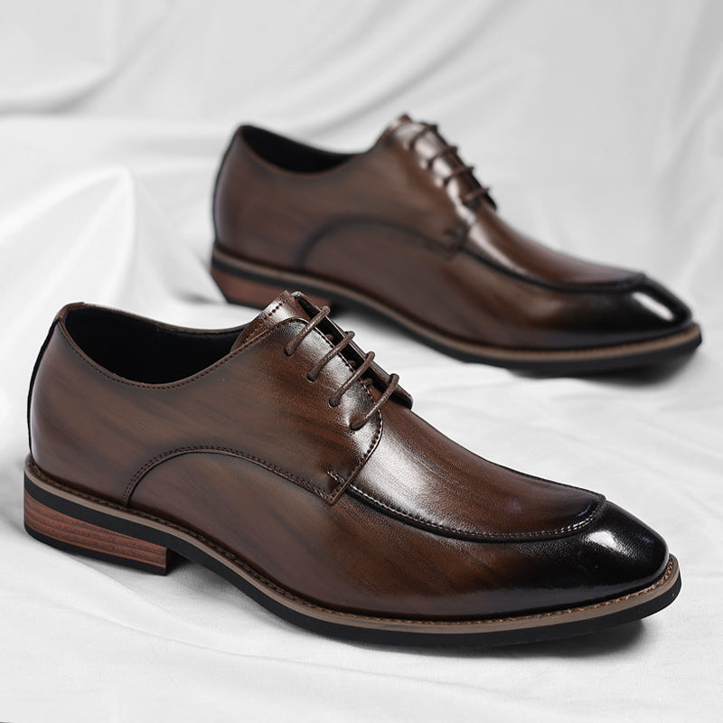 Edward | Classic Apron-Toe Lace-Up Shoes