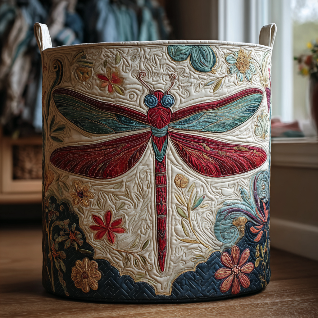 Dragonfly - Handcrafted Laundry Basket