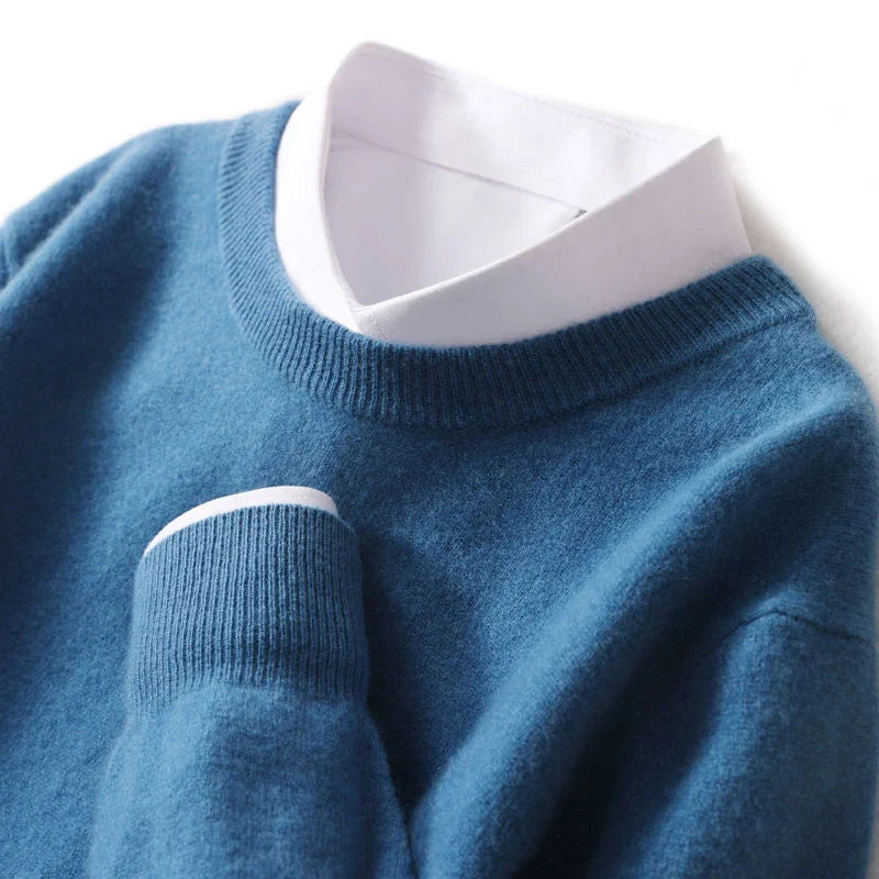 Bennett | 100% Wool Crew-Neck Jumper