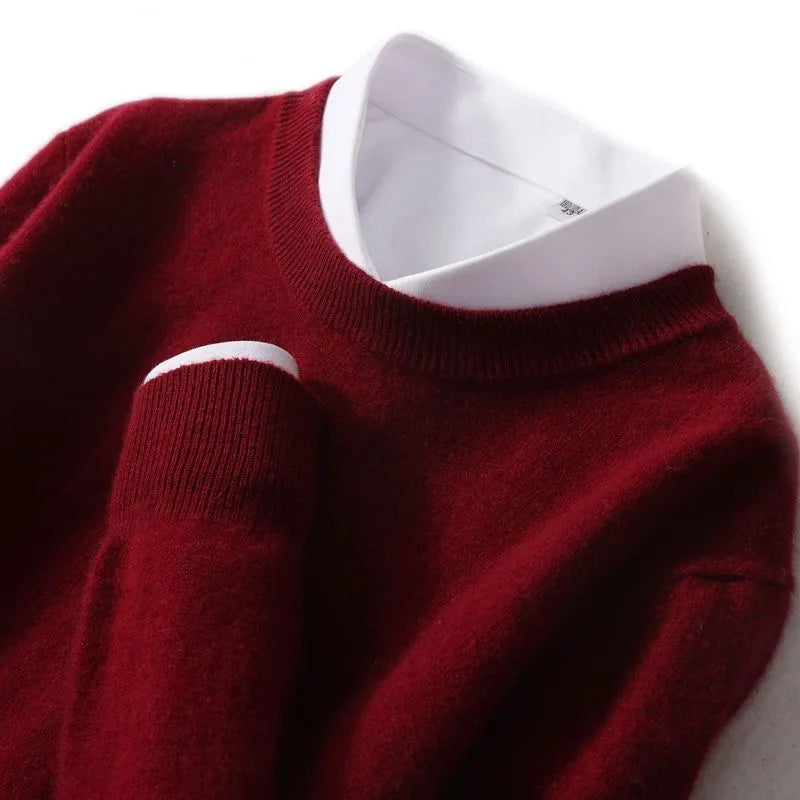 Bennett | 100% Wool Crew-Neck Jumper