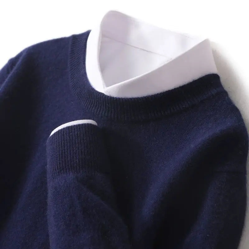 Bennett | 100% Wool Crew-Neck Jumper