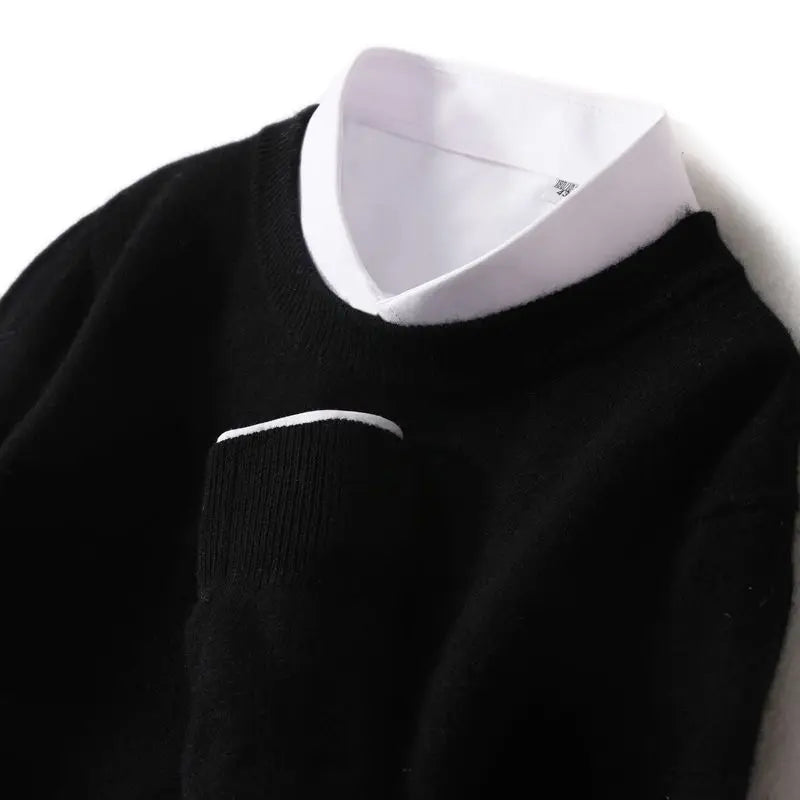 Bennett | 100% Wool Crew-Neck Jumper