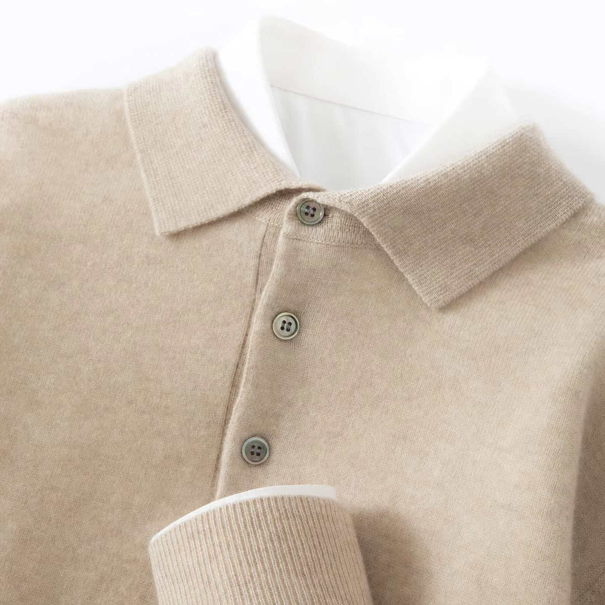 Alden | Premium Wool Polo Jumper