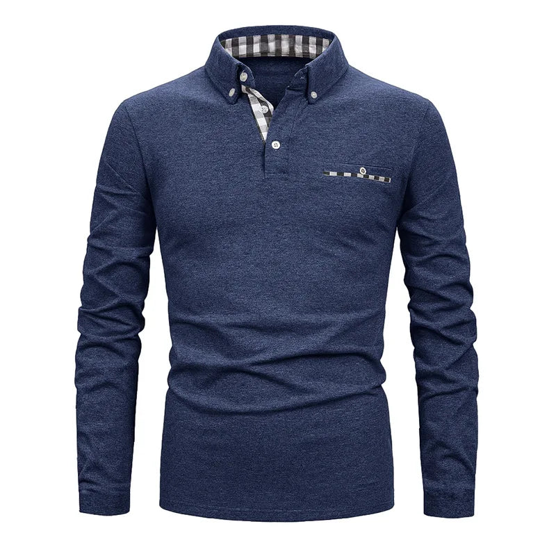 Bramwell | Smart Long-Sleeve Polo Shirt