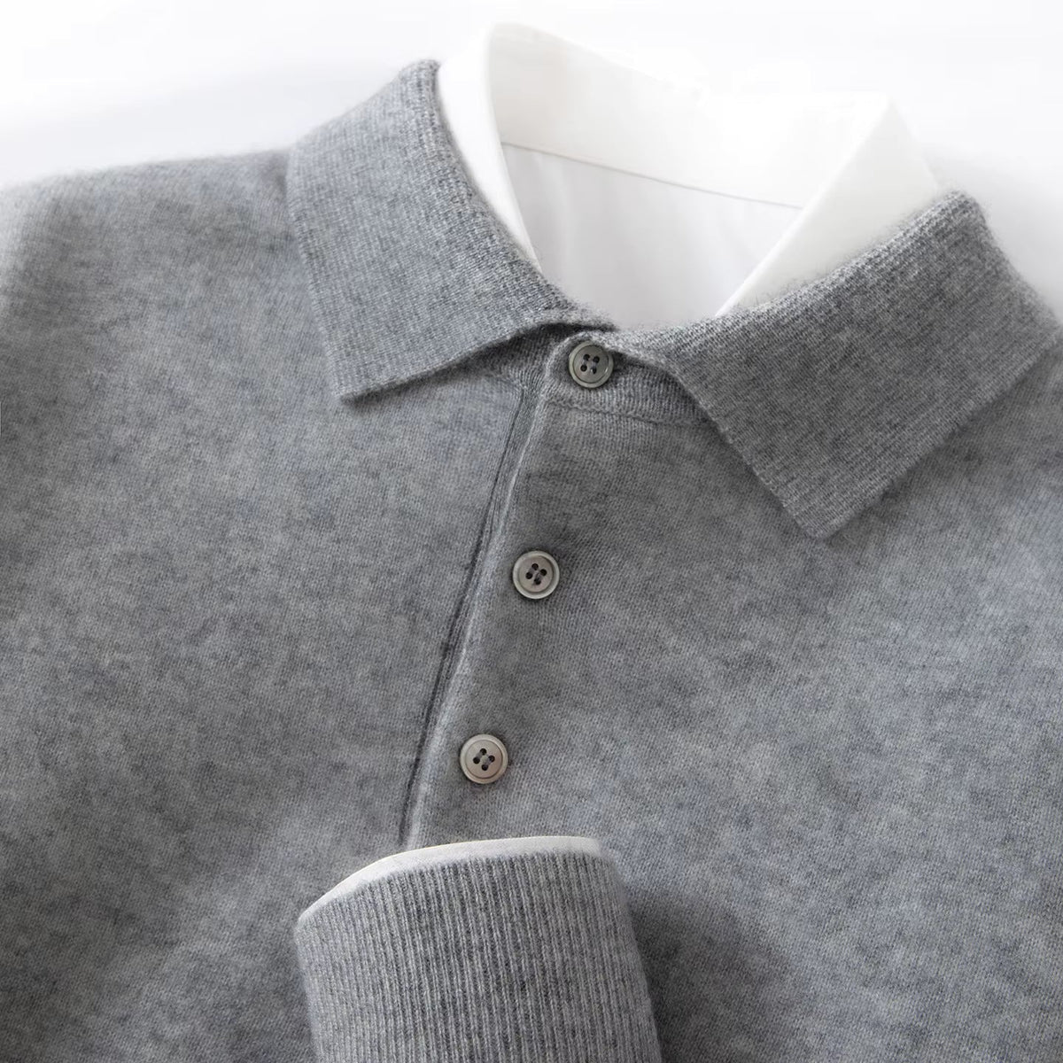 Alden | Premium Wool Polo Jumper
