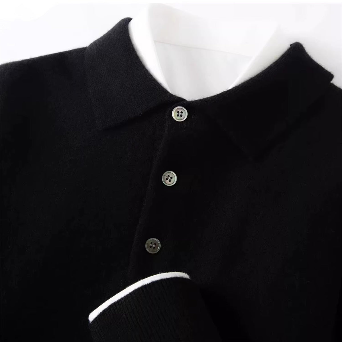 Alden | Premium Wool Polo Jumper