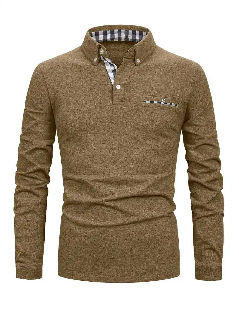 Bramwell | Smart Long-Sleeve Polo Shirt