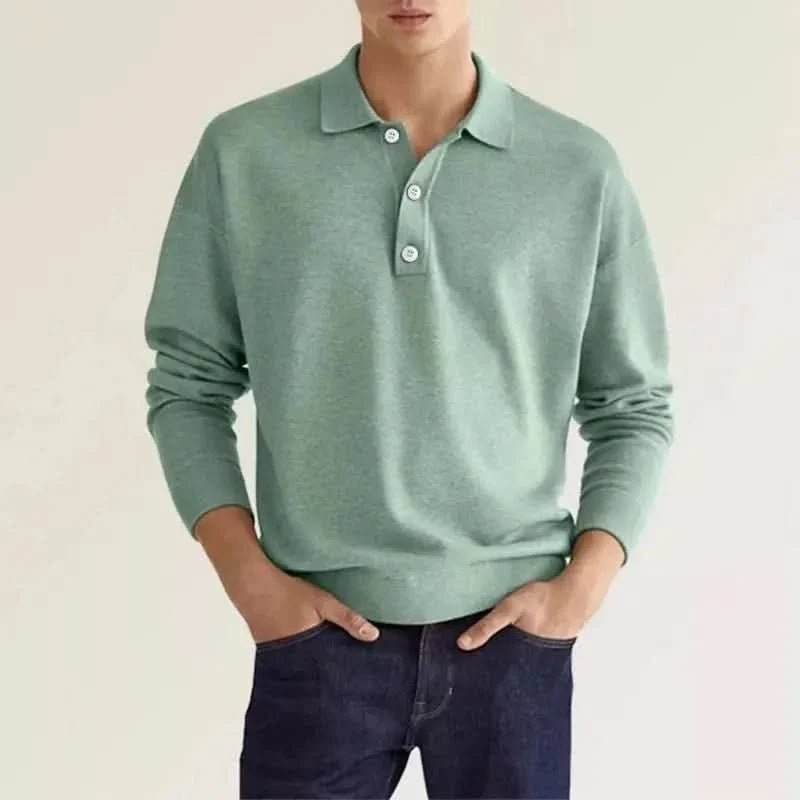 CORVIN WOOL POLO SHIRT