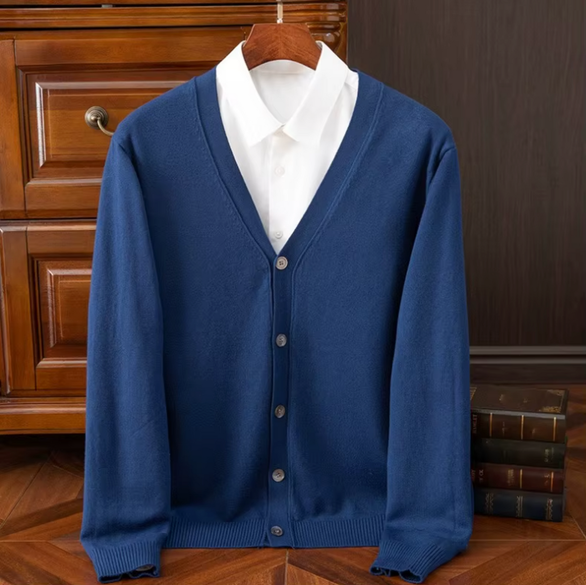 Beaumont | Classic V-Neck Cardigan
