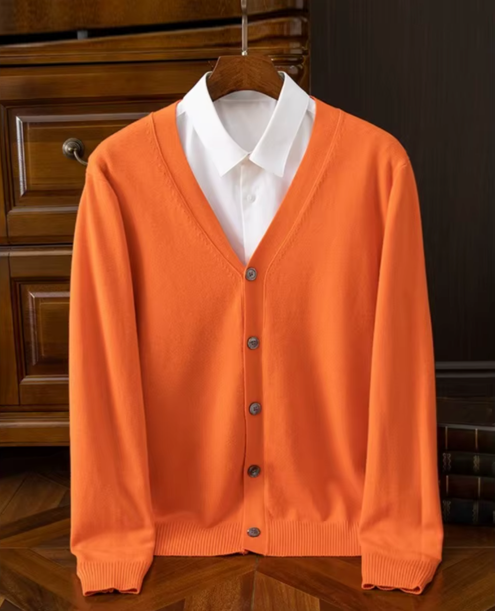 Beaumont | Classic V-Neck Cardigan