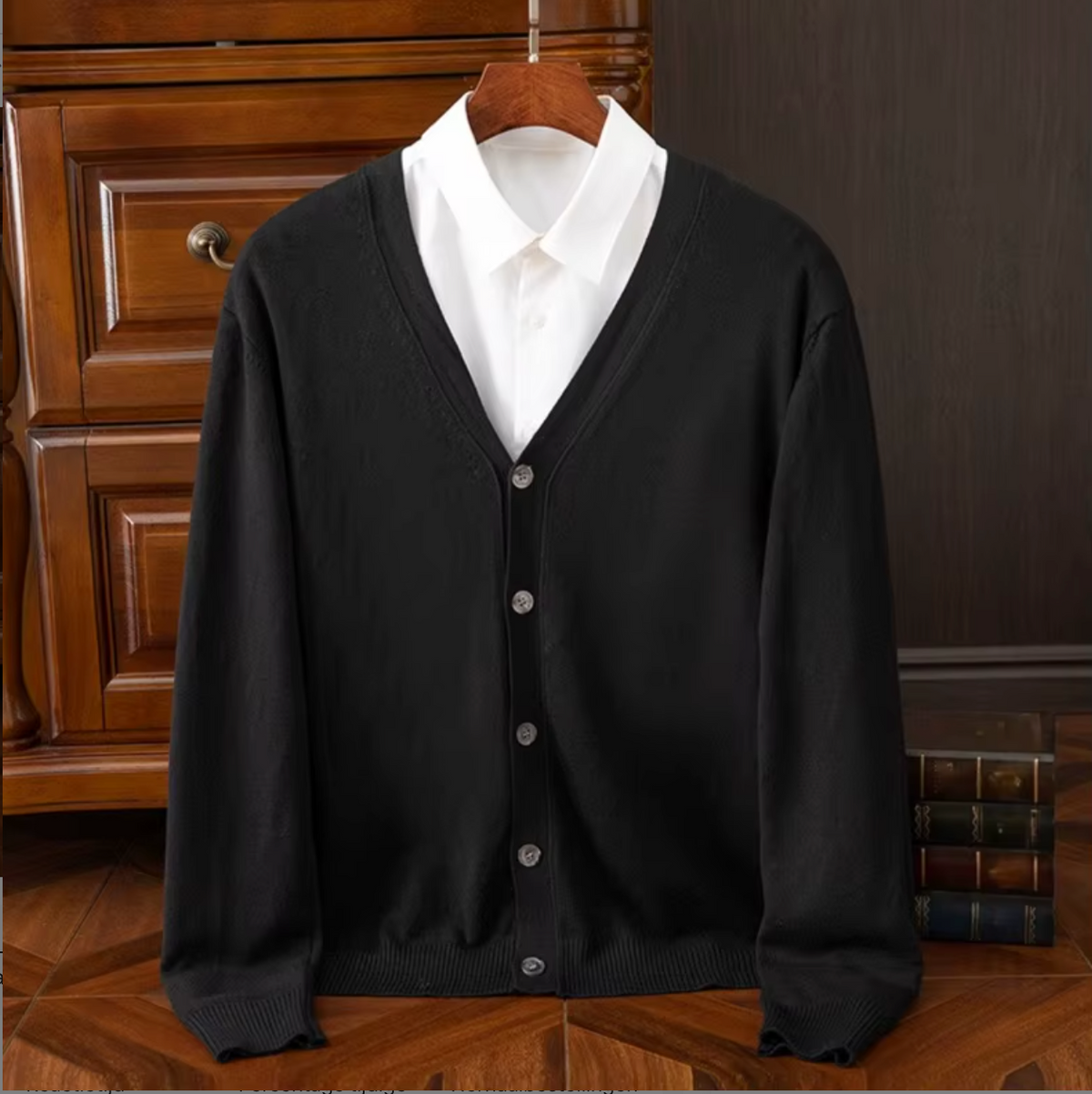 Beaumont | Classic V-Neck Cardigan