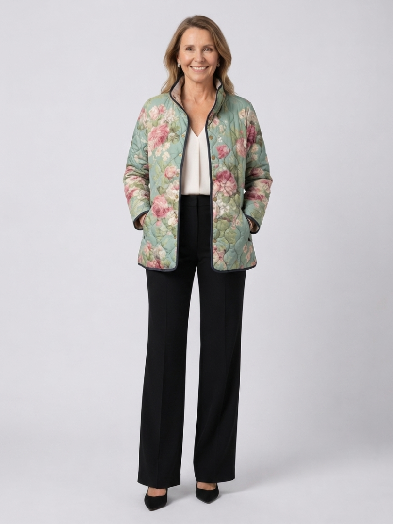 MERRITT | Quilted Jacket Light Old Roses