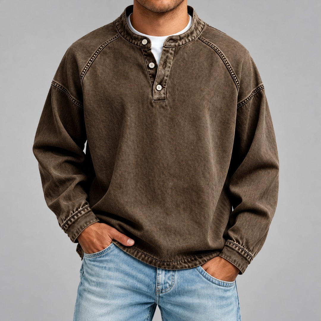 Walter | Vintage Henley Shirt