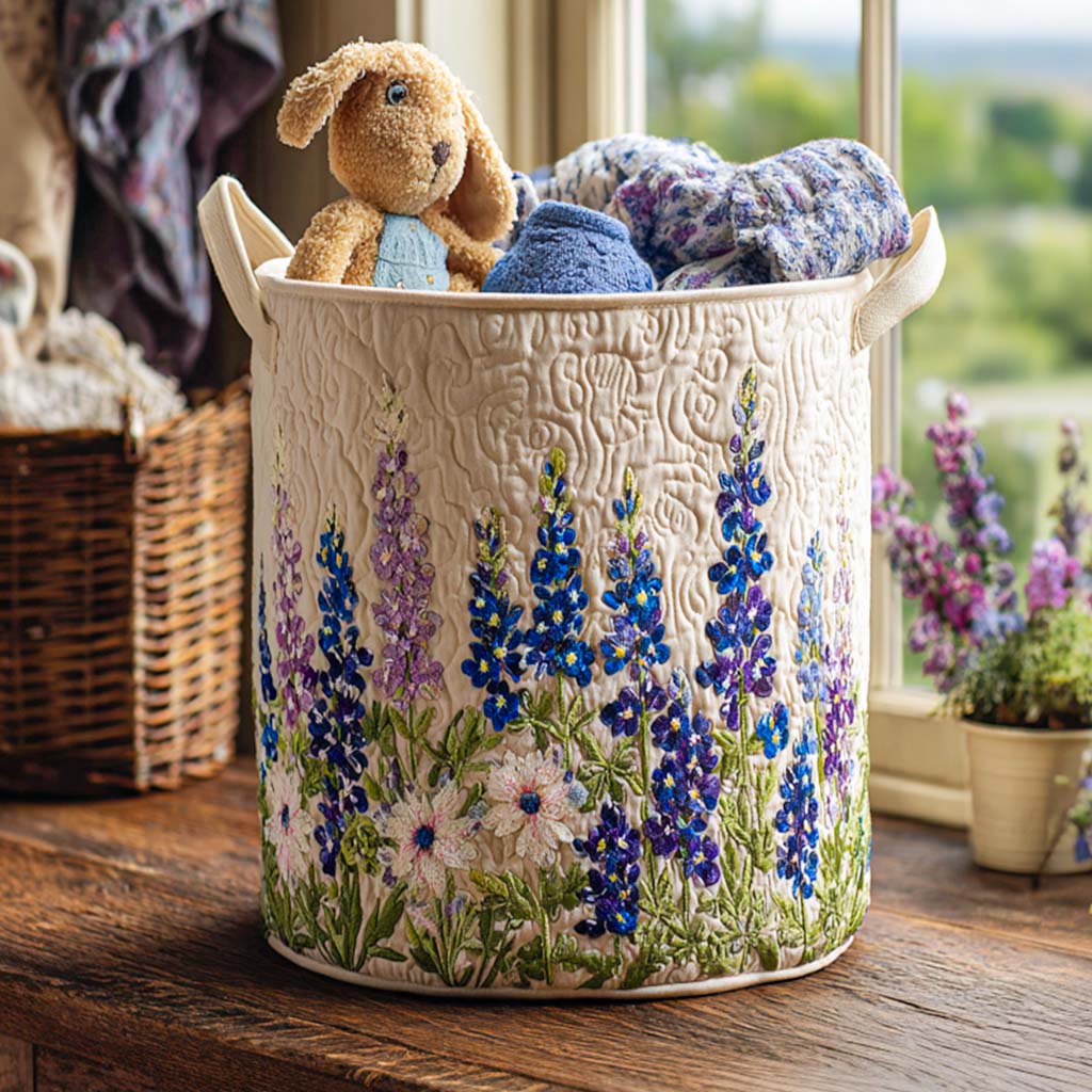 Wildflower - Handcrafted Laundry Basket