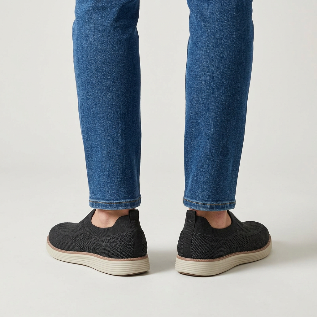 Angelo | Cushioned Knit Comfort Loafers