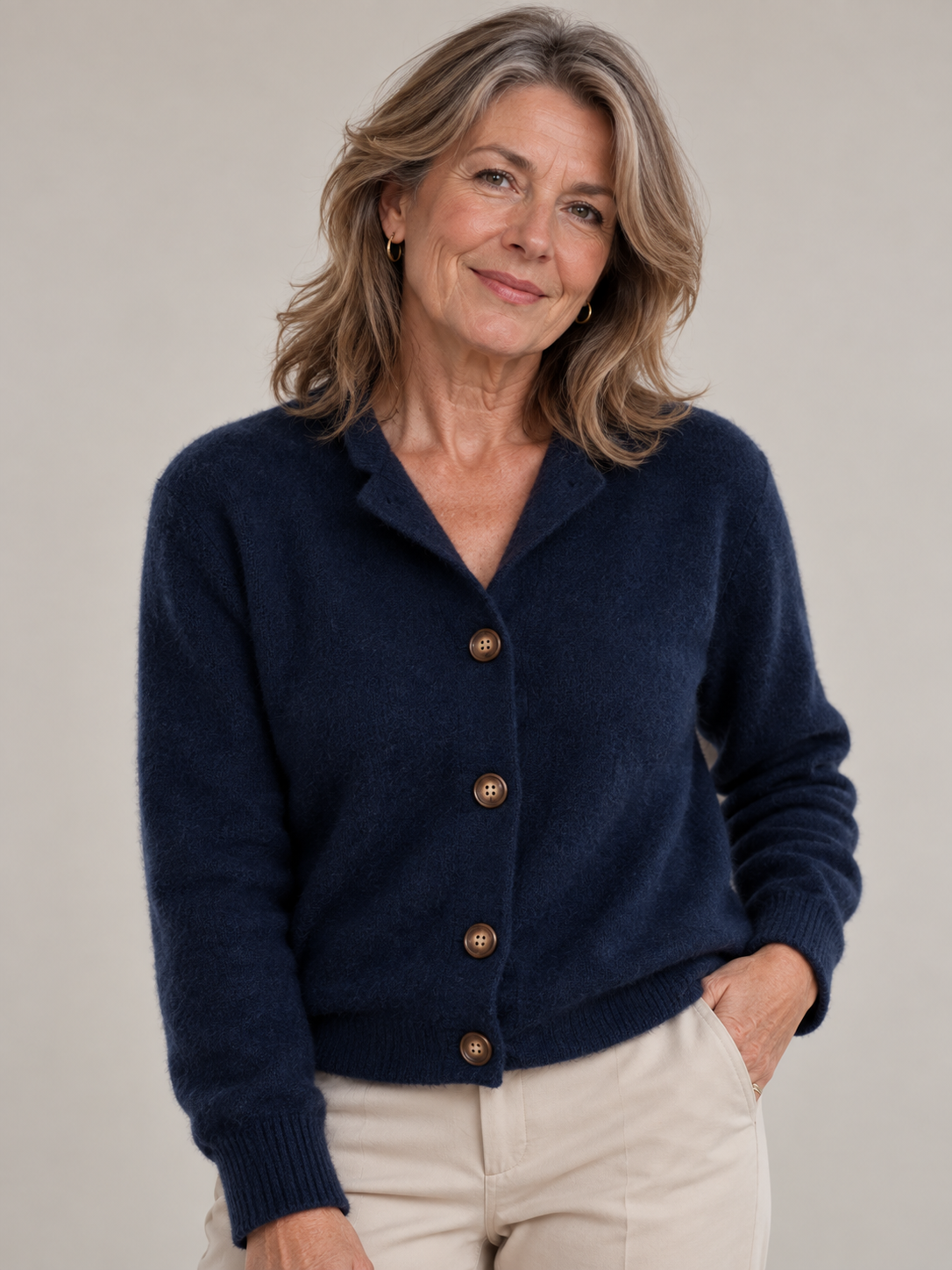 Sofia | Soft Button-Front Cardigan