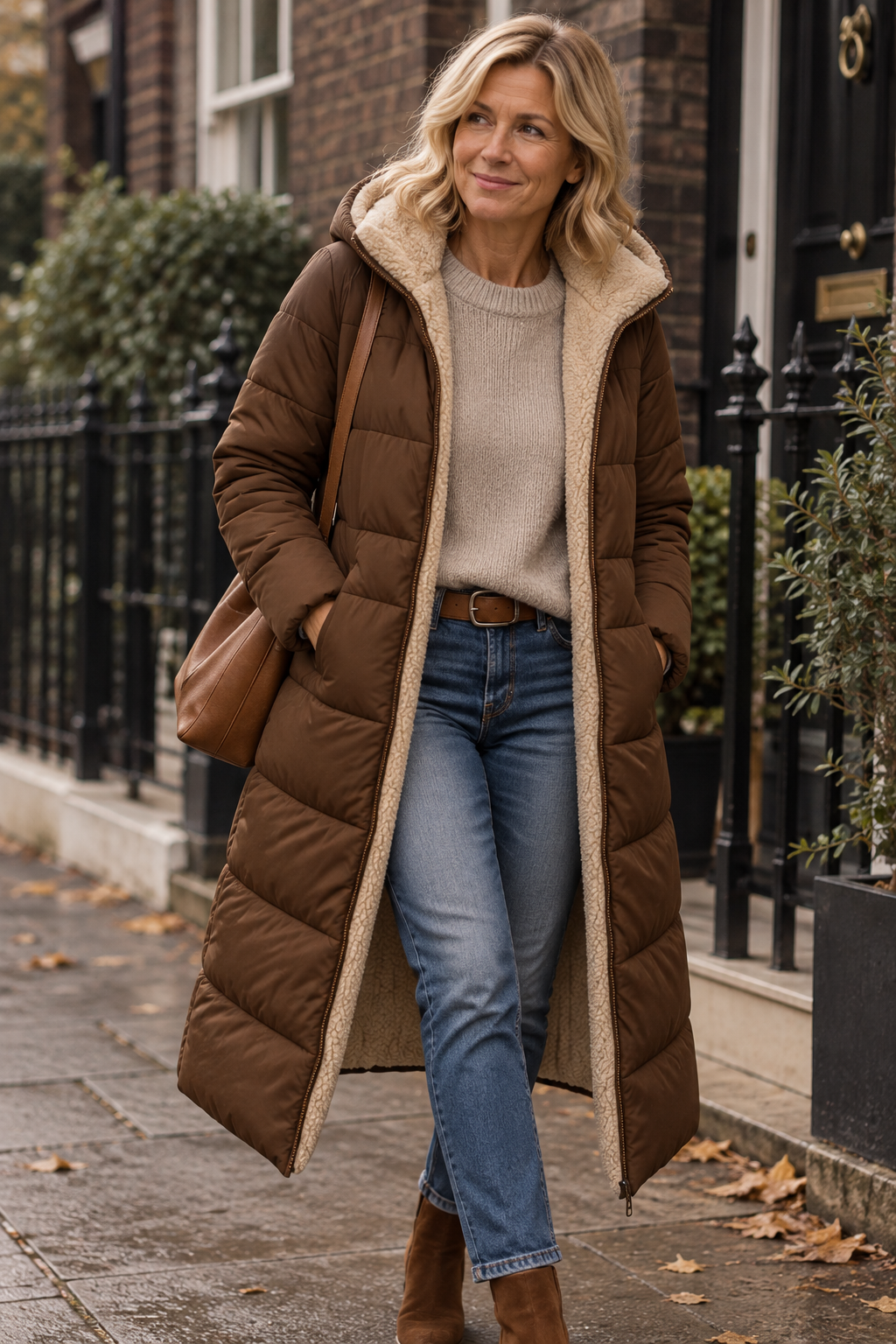 Paige | Women’s Long Hooded Quilted Winter Coat