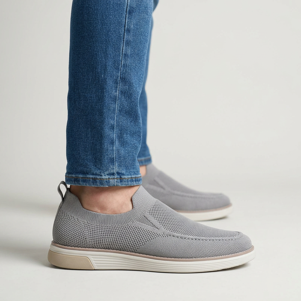 Angelo | Cushioned Knit Comfort Loafers