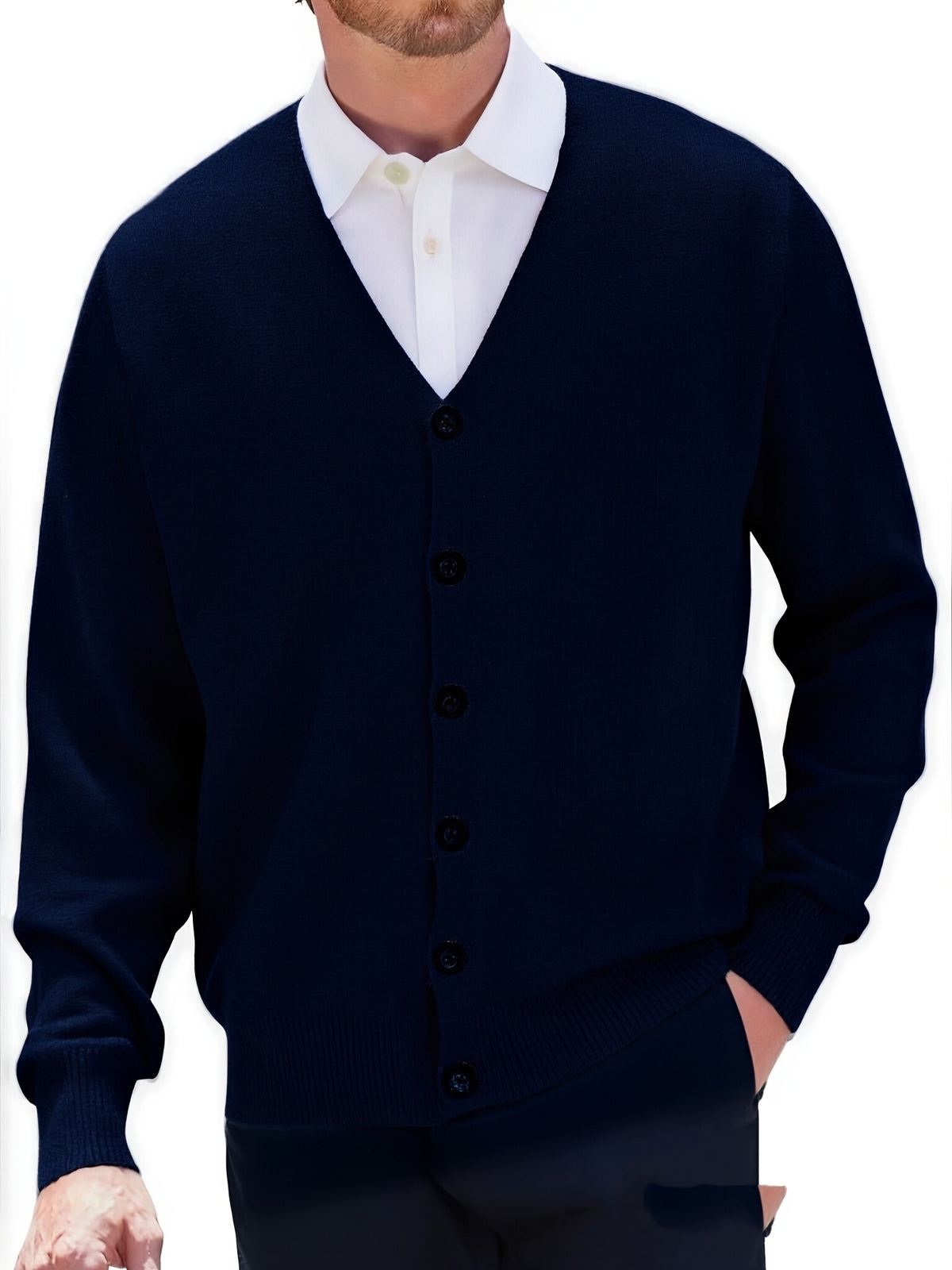 Wellington | Lightweight V-Neck Cardigan
