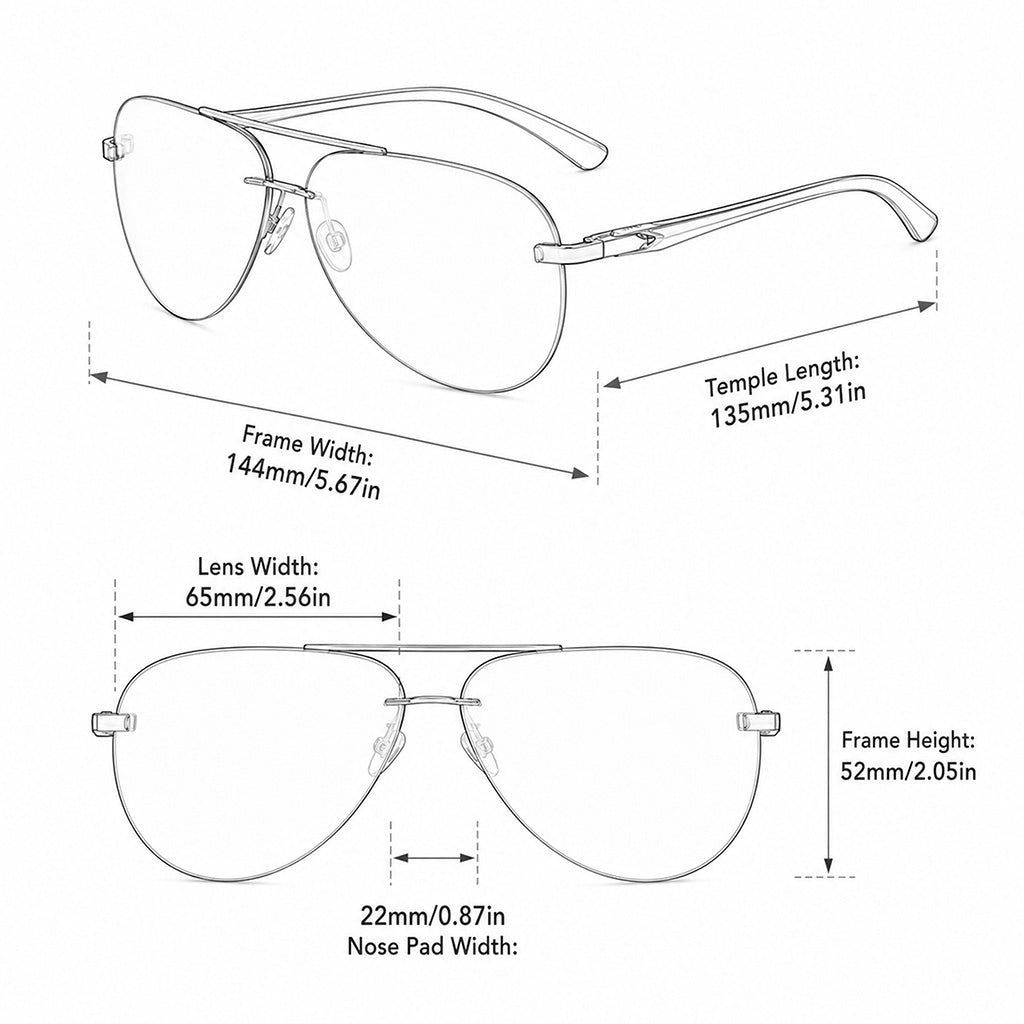 Alden™ | Polarised Aviator Sunglasses (1+1 FREE)