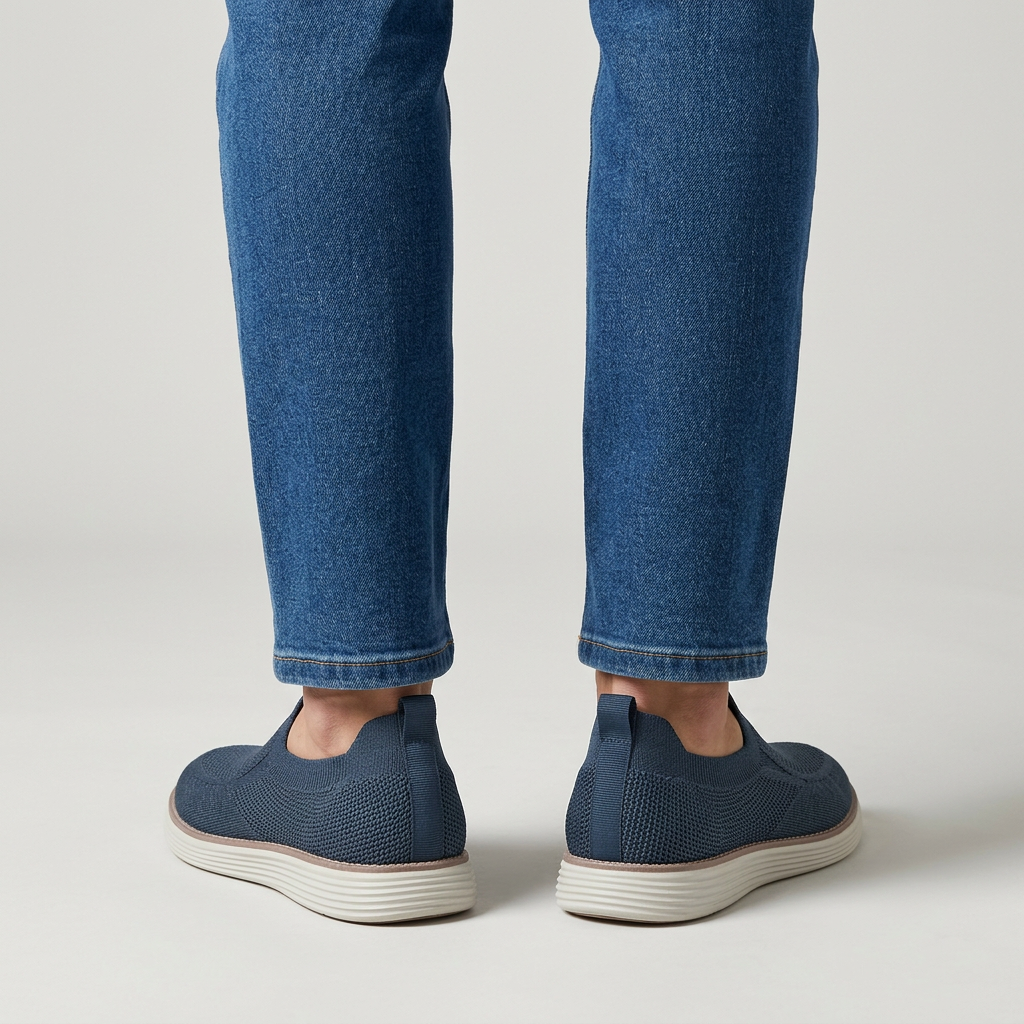 Angelo | Cushioned Knit Comfort Loafers