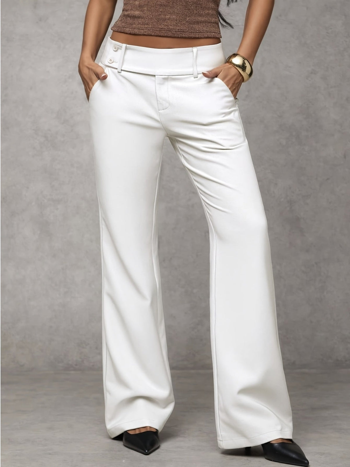 Duna | Flattering Wide-Leg Trousers