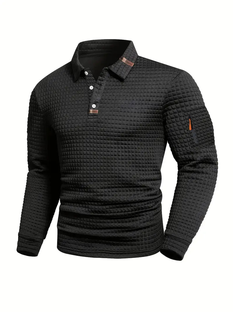 Riko™ | Modern Quilted Casual Sweater