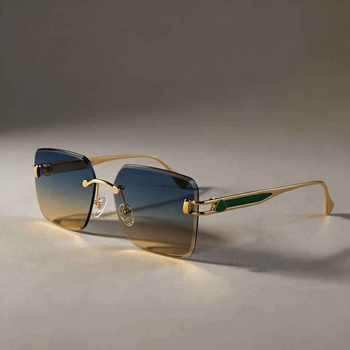 Vittorio™ | Rimless Statement Sunglasses