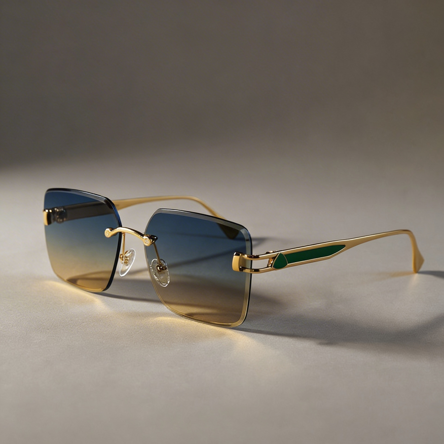 Vittorio™ | Rimless Statement Sunglasses
