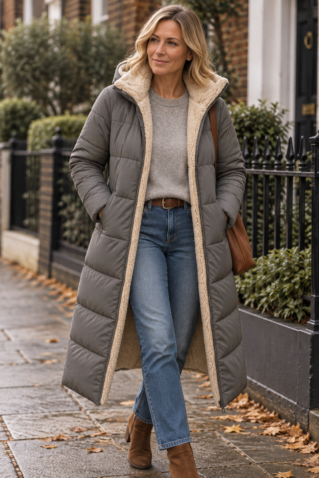 Paige | Women’s Long Hooded Quilted Winter Coat