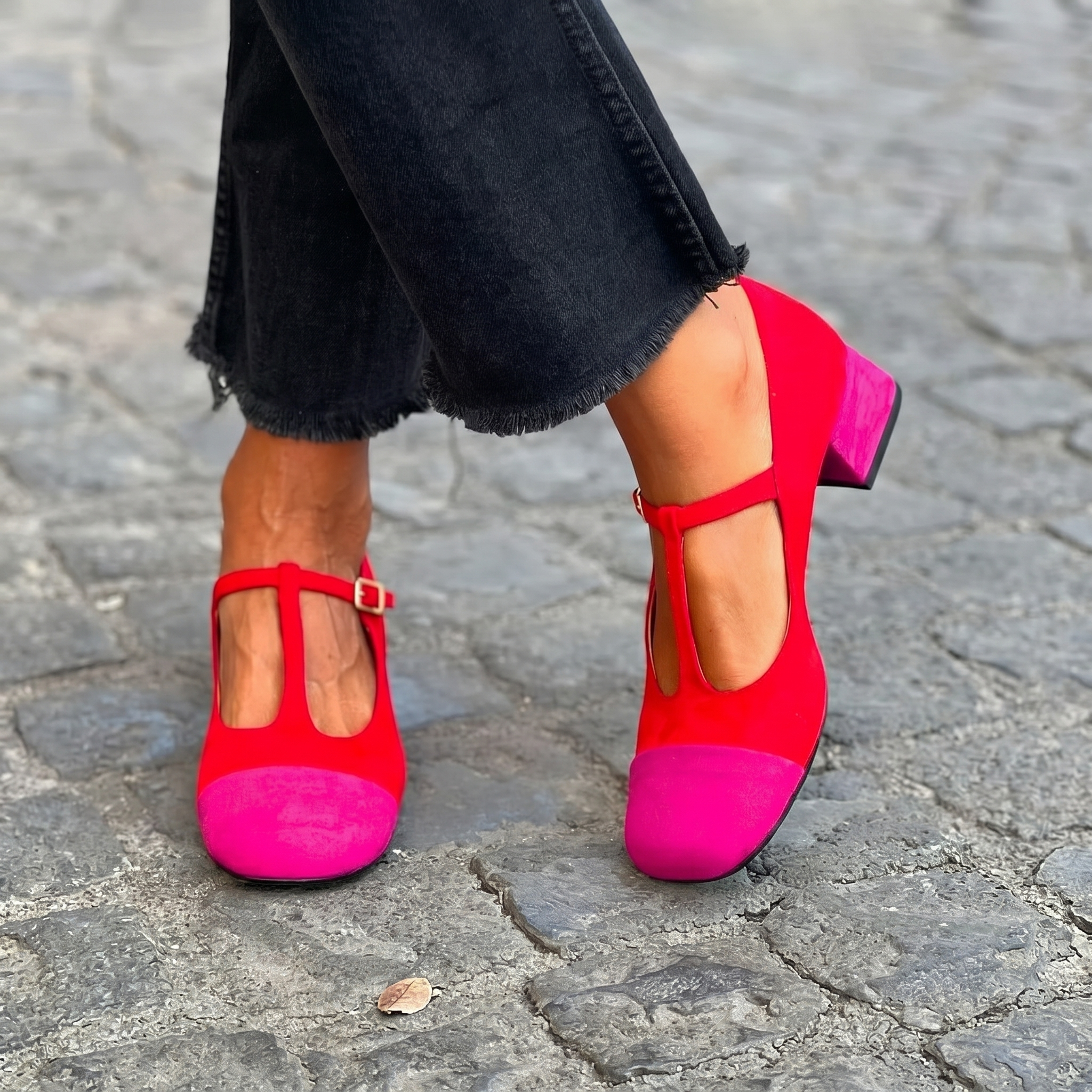 CORVELLE CLASSIC HEEL LOAFERS