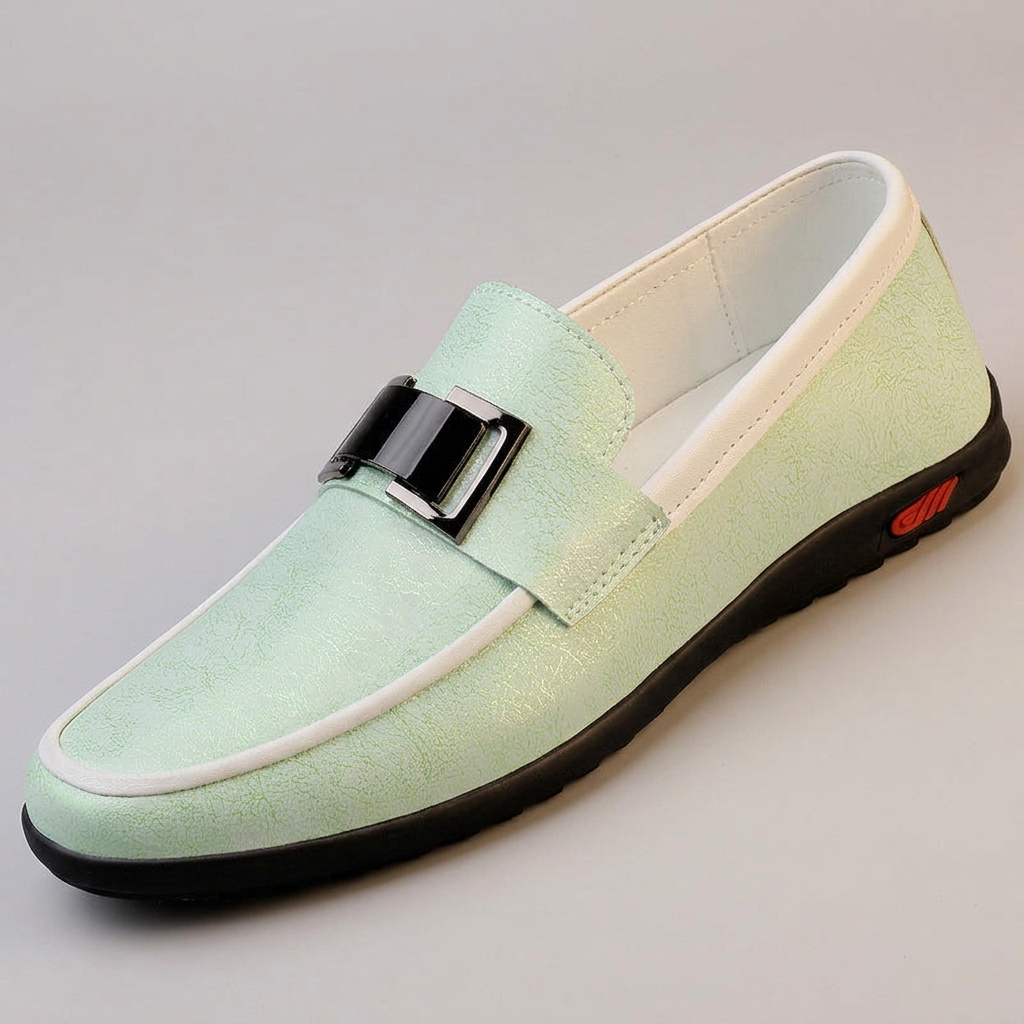 MIDHURST BUCKLE SLIP-ON SHOES