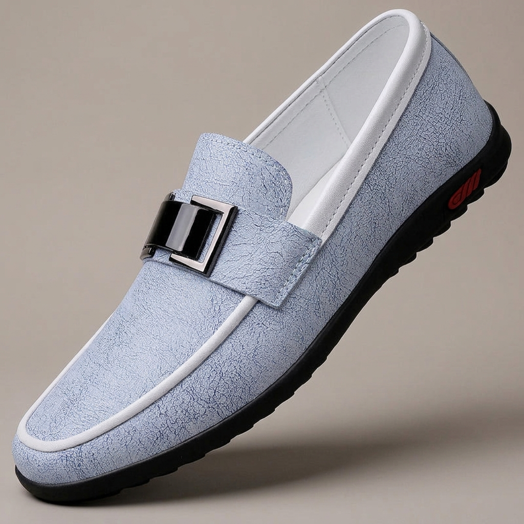 MIDHURST BUCKLE SLIP-ON SHOES