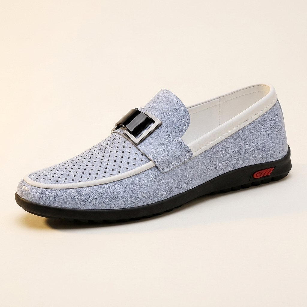MIDHURST BUCKLE SLIP-ON SHOES
