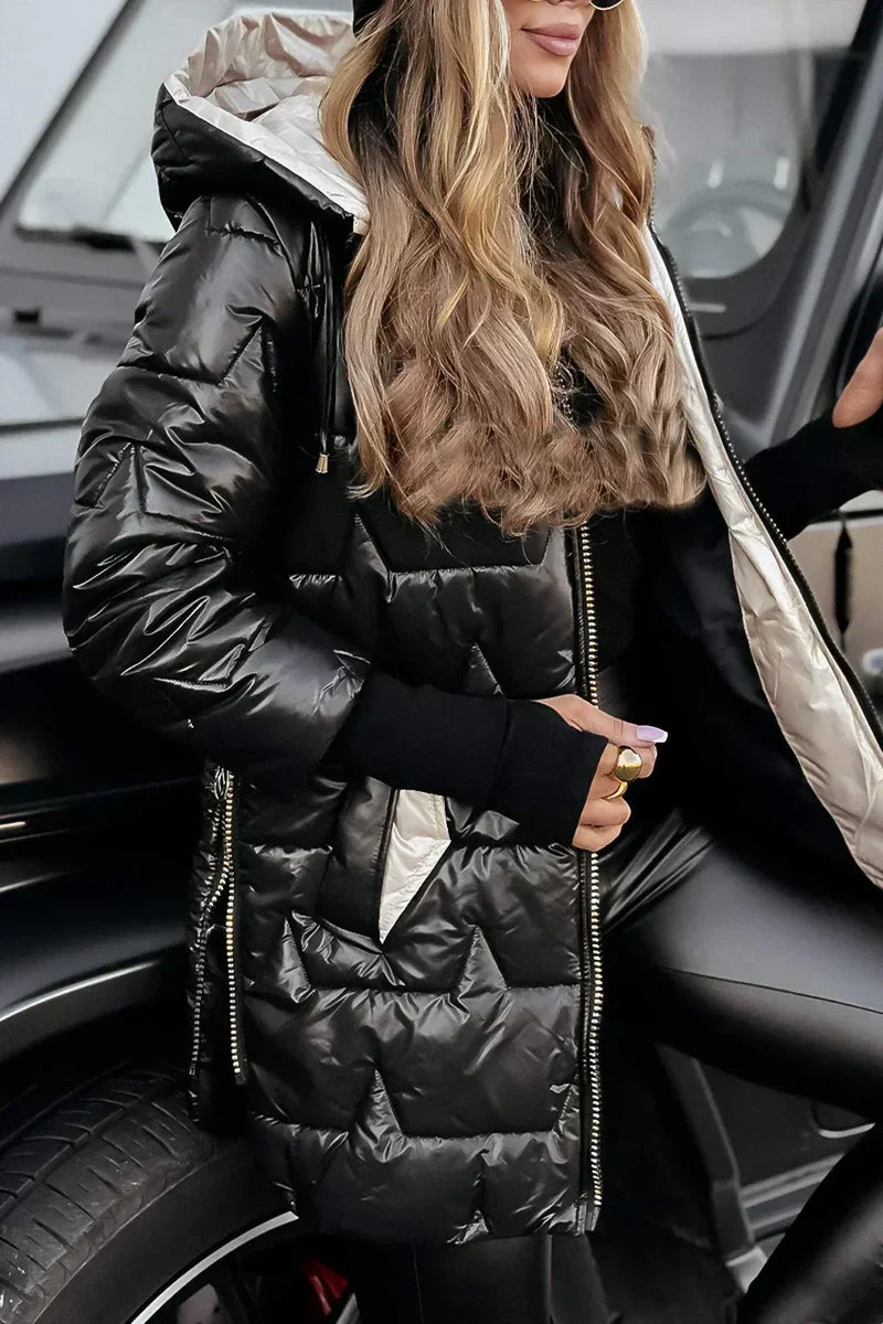 Mila | Flattering Hooded Padded Coat