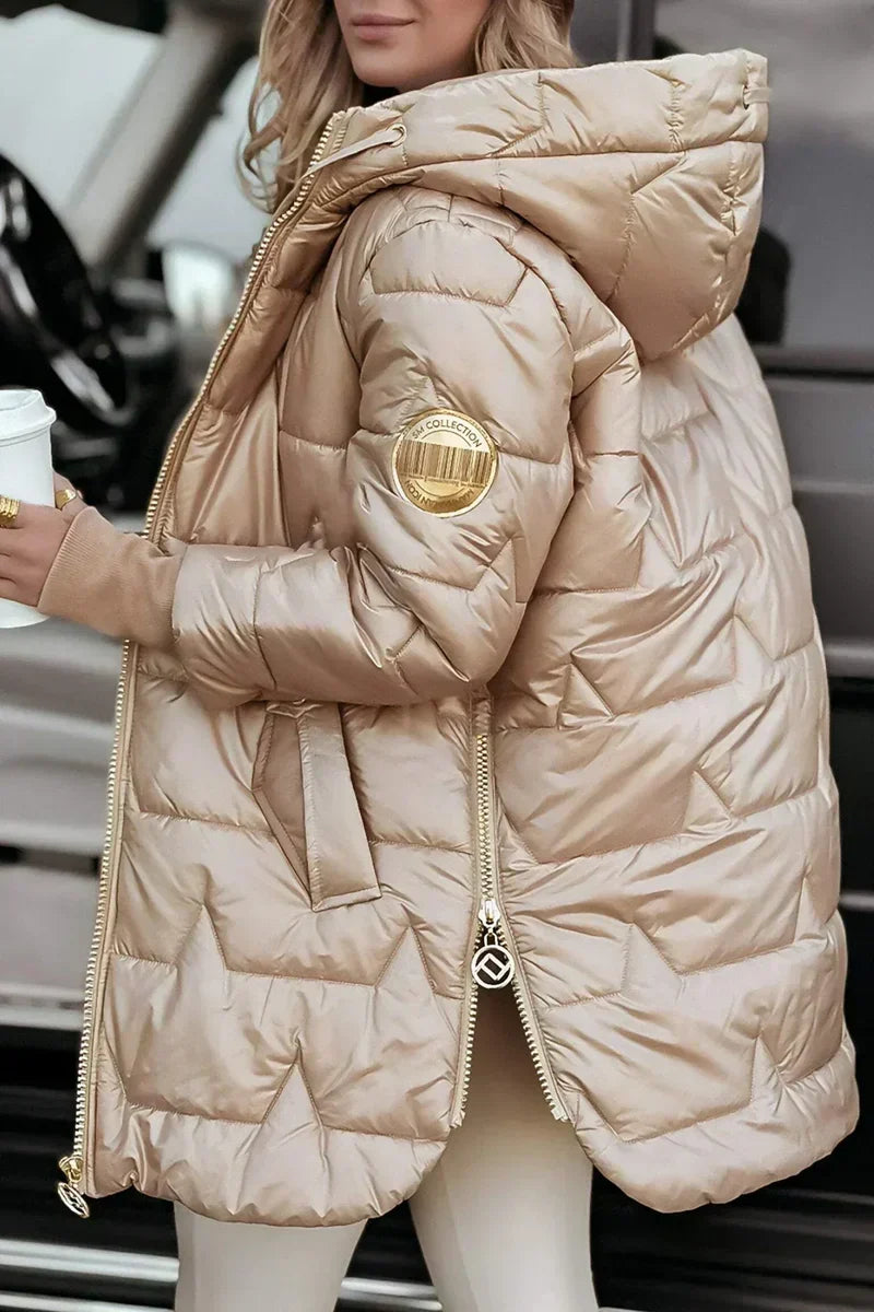 Mila | Flattering Hooded Padded Coat