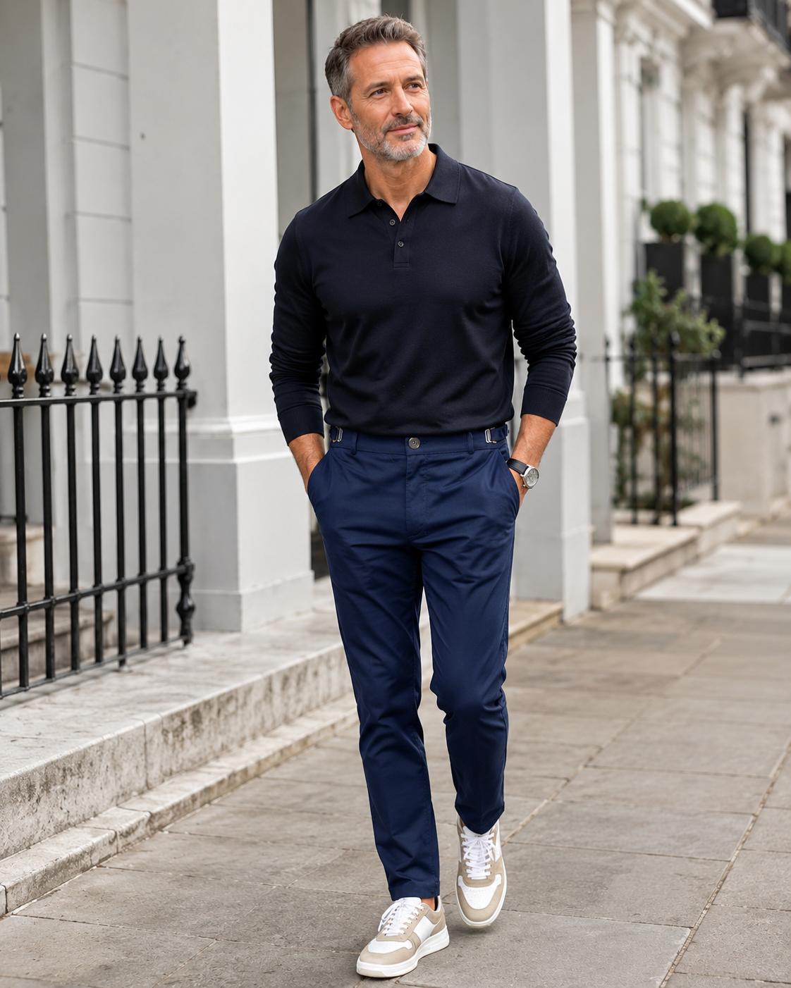 Harrison | Stretch Slim-Fit Trousers