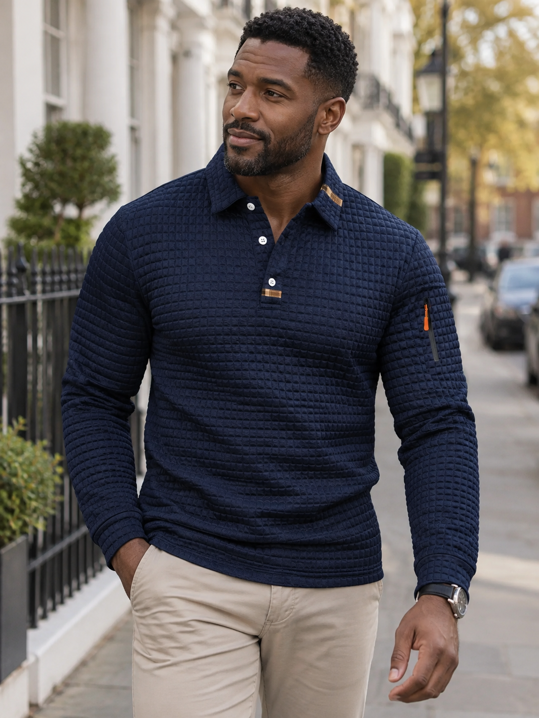 Riko™ | Modern Quilted Casual Sweater