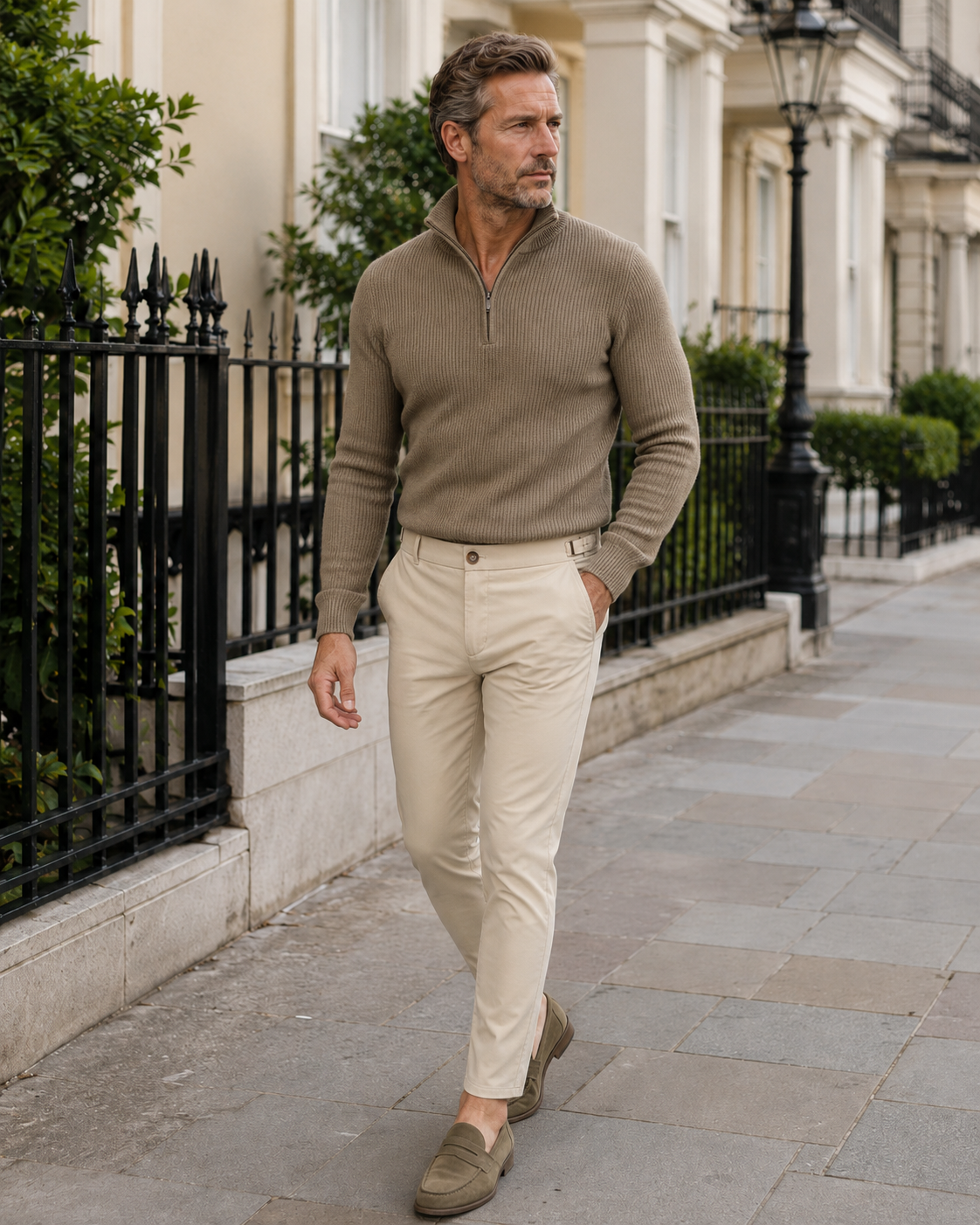 Harrison | Stretch Slim-Fit Trousers