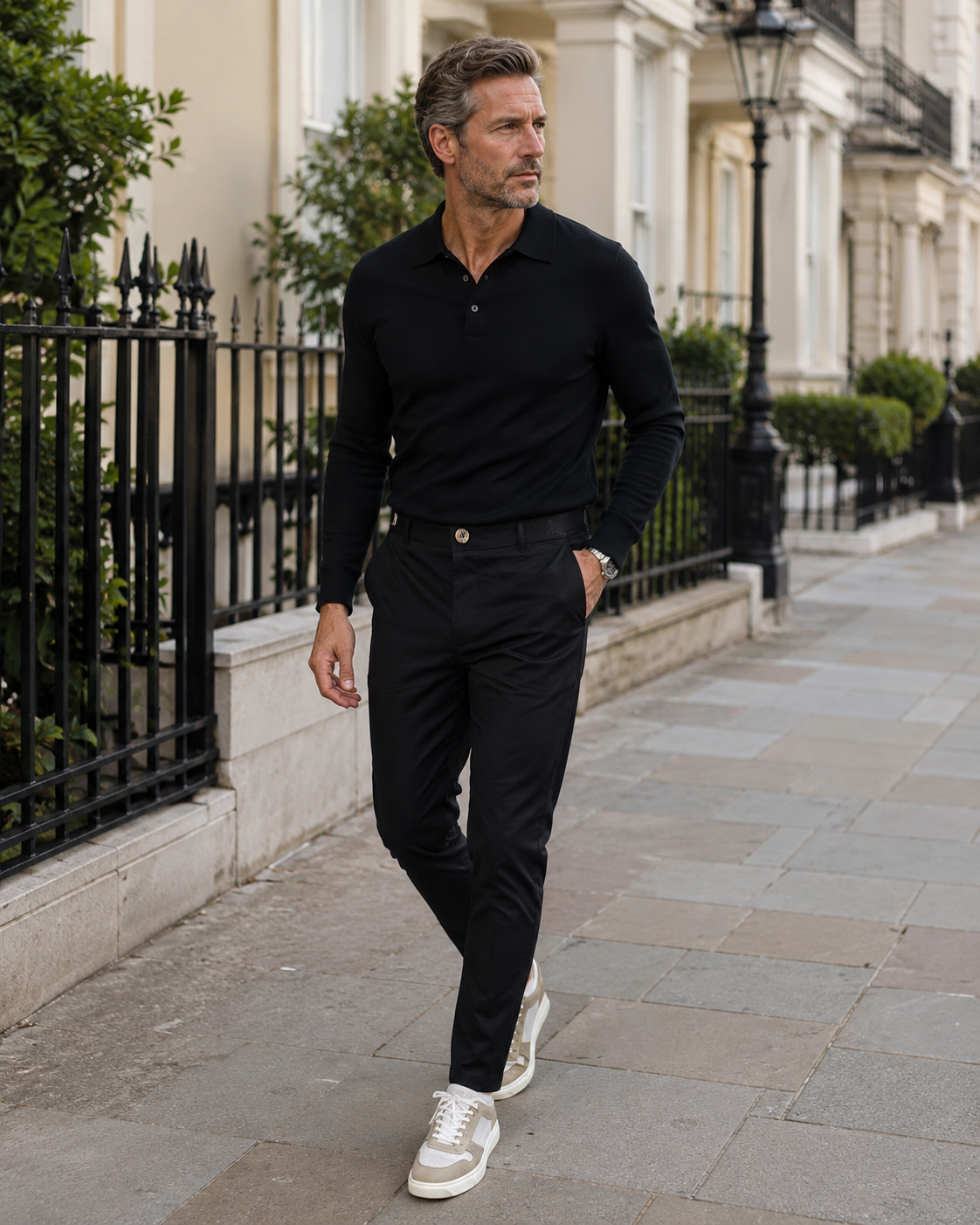 Harrison | Stretch Slim-Fit Trousers