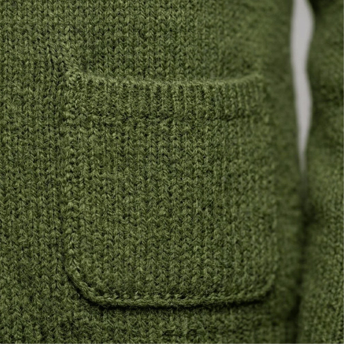 Men's Shawl Collar Wool Cardigan | The Hexham