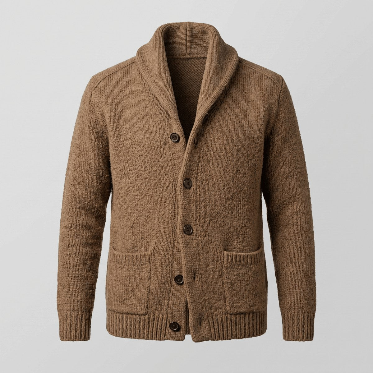 Men's Shawl Collar Wool Cardigan | The Hexham