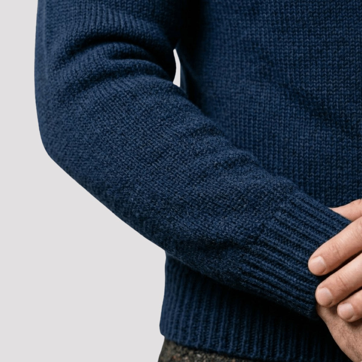 Men's Shawl Collar Wool Cardigan | The Hexham
