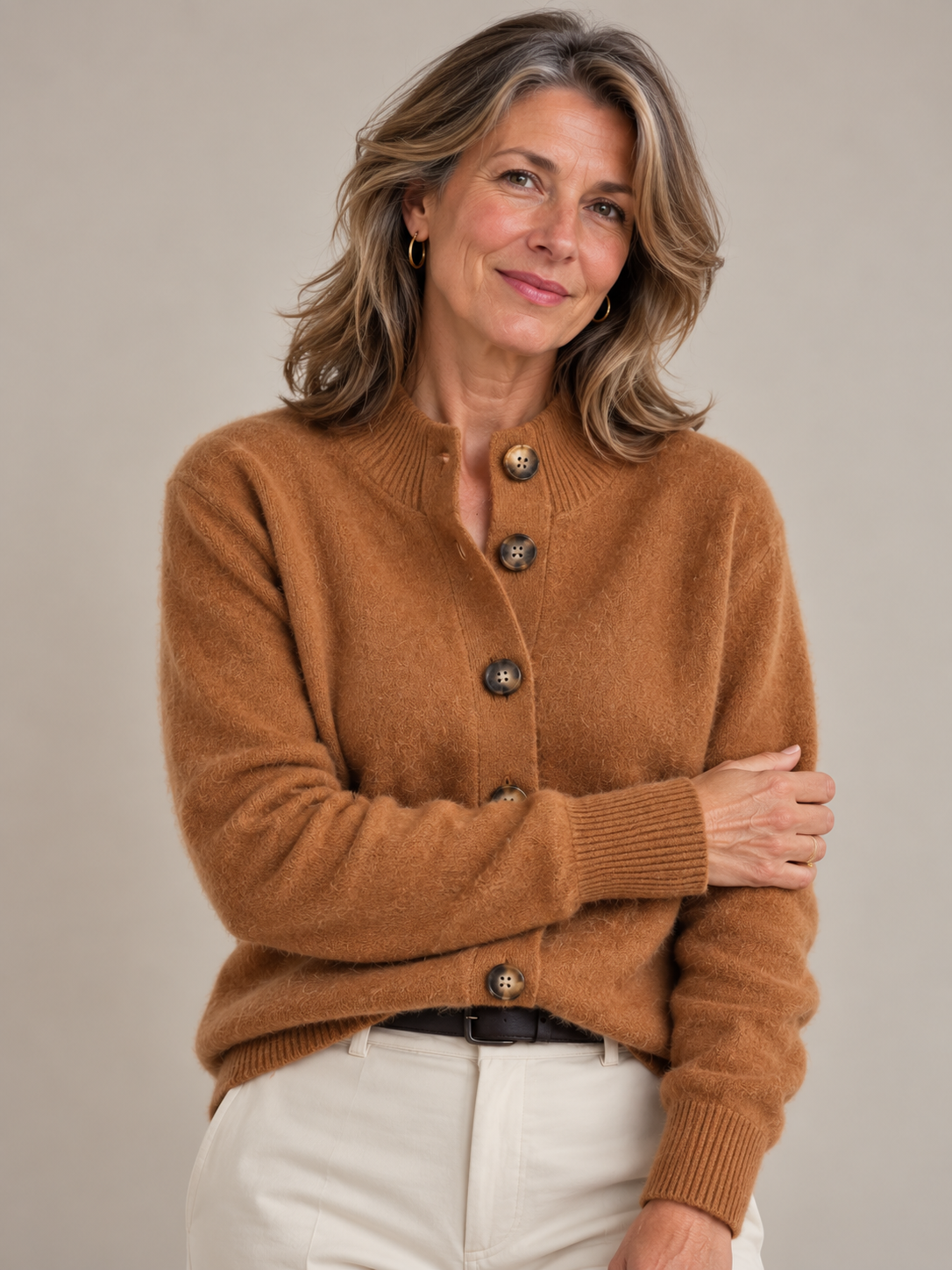 Sofia | Soft Button-Front Cardigan