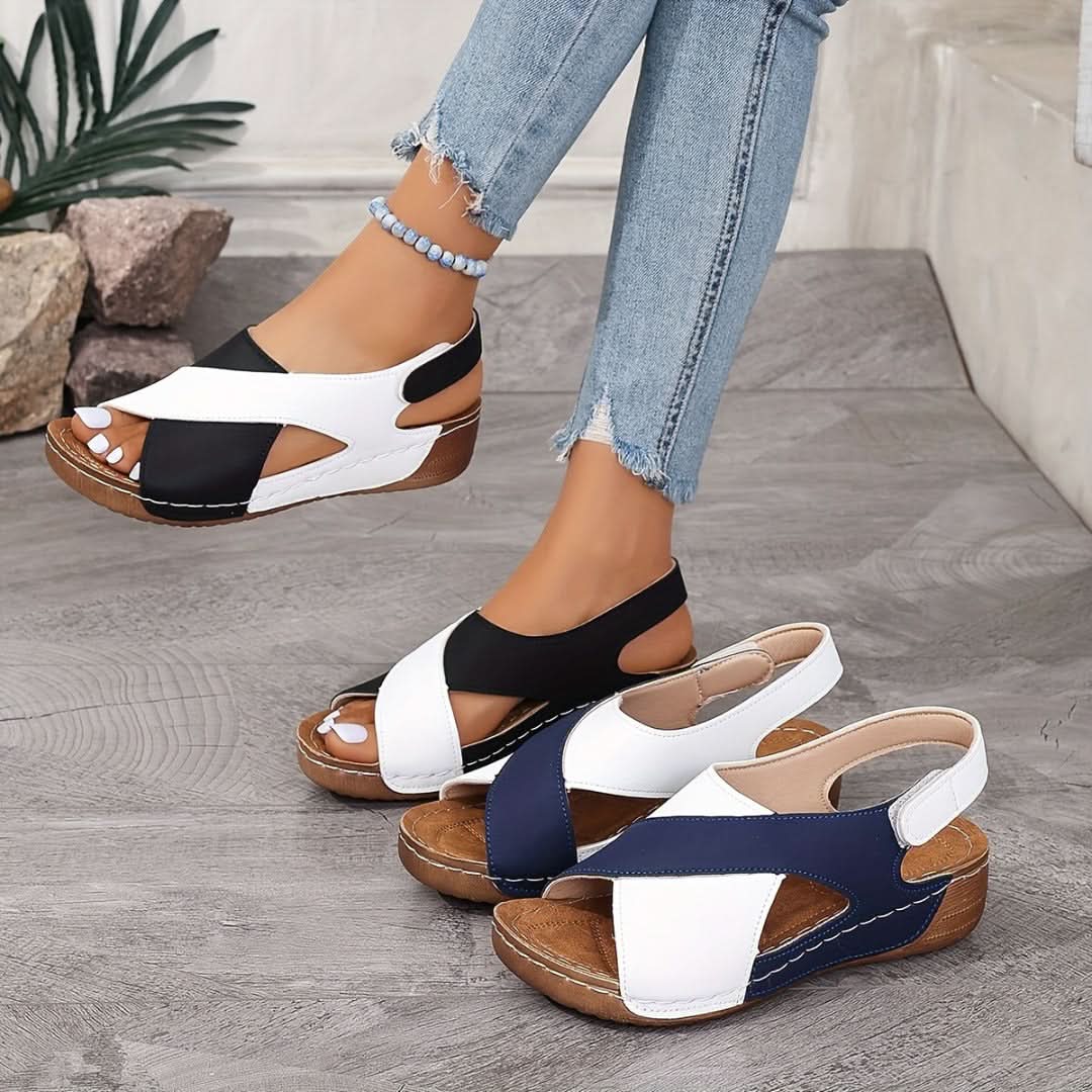 ELINA COMFORT WEDGE SANDALS