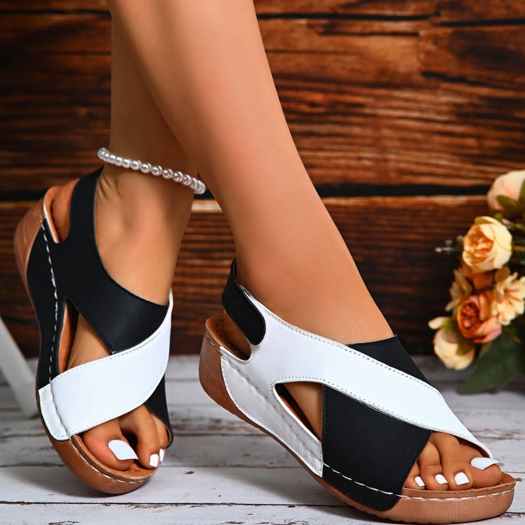 ELINA COMFORT WEDGE SANDALS