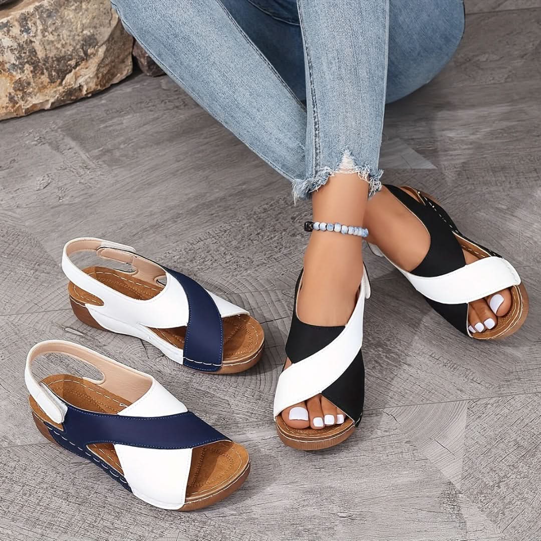 ELINA COMFORT WEDGE SANDALS