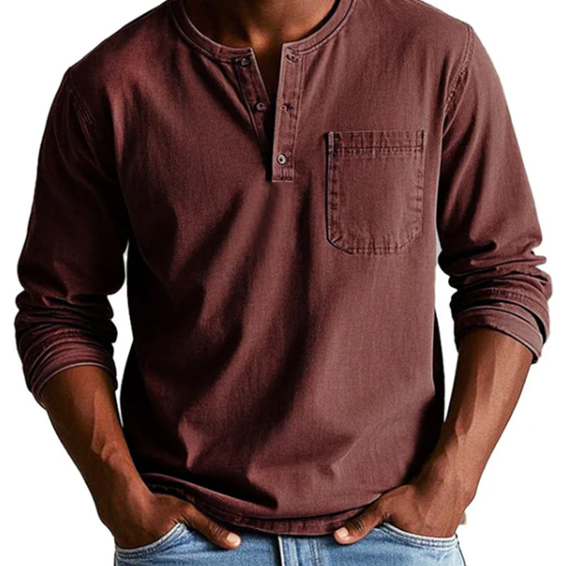 Harlan | Easy-Wear Henley Shirt