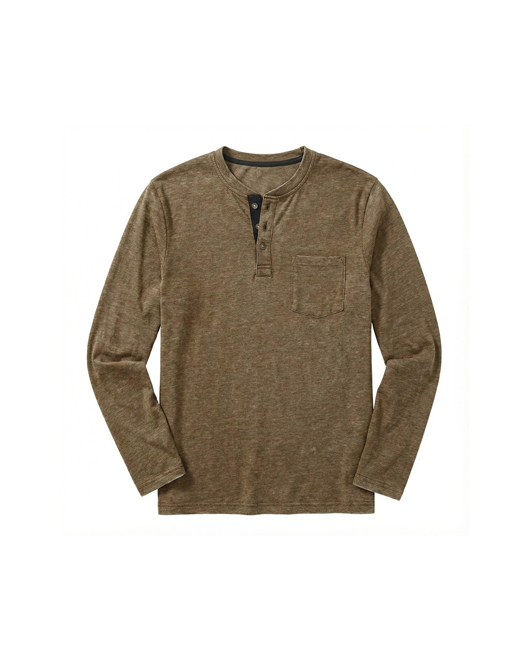 Hawkins | Long-Sleeve Pocket Henley